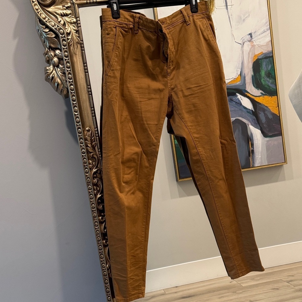 Zara Brown Men Pants
